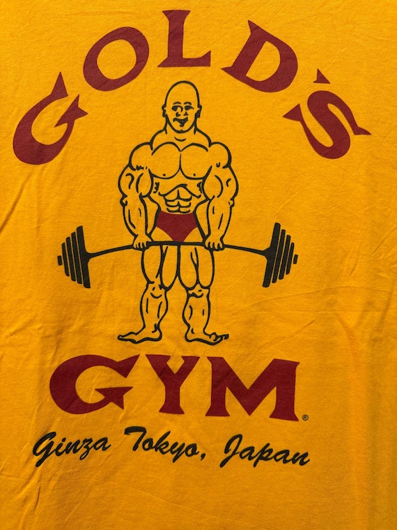 Vintage Gold's Gym Tokyo Japan Legends / Gym Shirt / Arnold