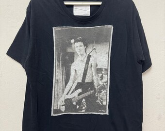 Vintage Sid Vicious Sex Pistol Punk Rock 70-80's / Punk SID vicious Tee / Photo Tee Tee / Photographer Tee  Roberta Bayley / Size M