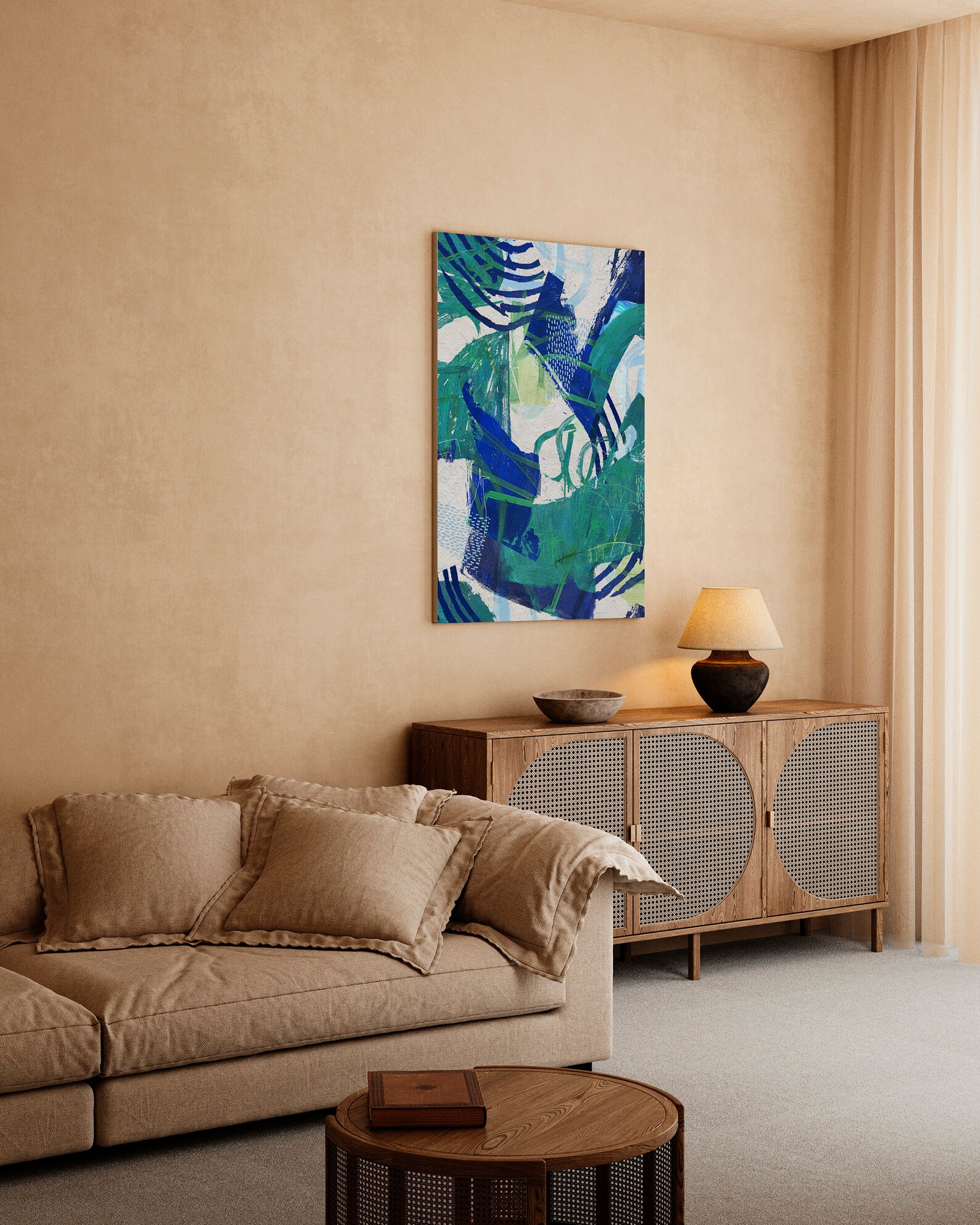 Printable Abstract Art, Large Abstract Art, Instant Download Art, Abstract Botanical Art,modern ...