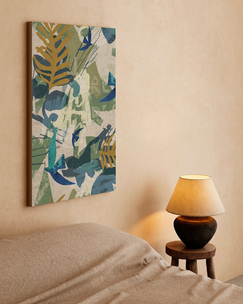 Printable Abstract Art, Large Abstract Art, Instant Download Art, Abstract Botanical Art,modern ...