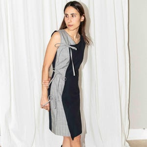 CROSSOVER dress PDF sewing pattern  // diy wrap dress // Size xxs-xxl // Instant download // Printable