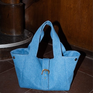 BELTED Bag PDF sewing pattern // Diy bag // one size // Instant download // Printable