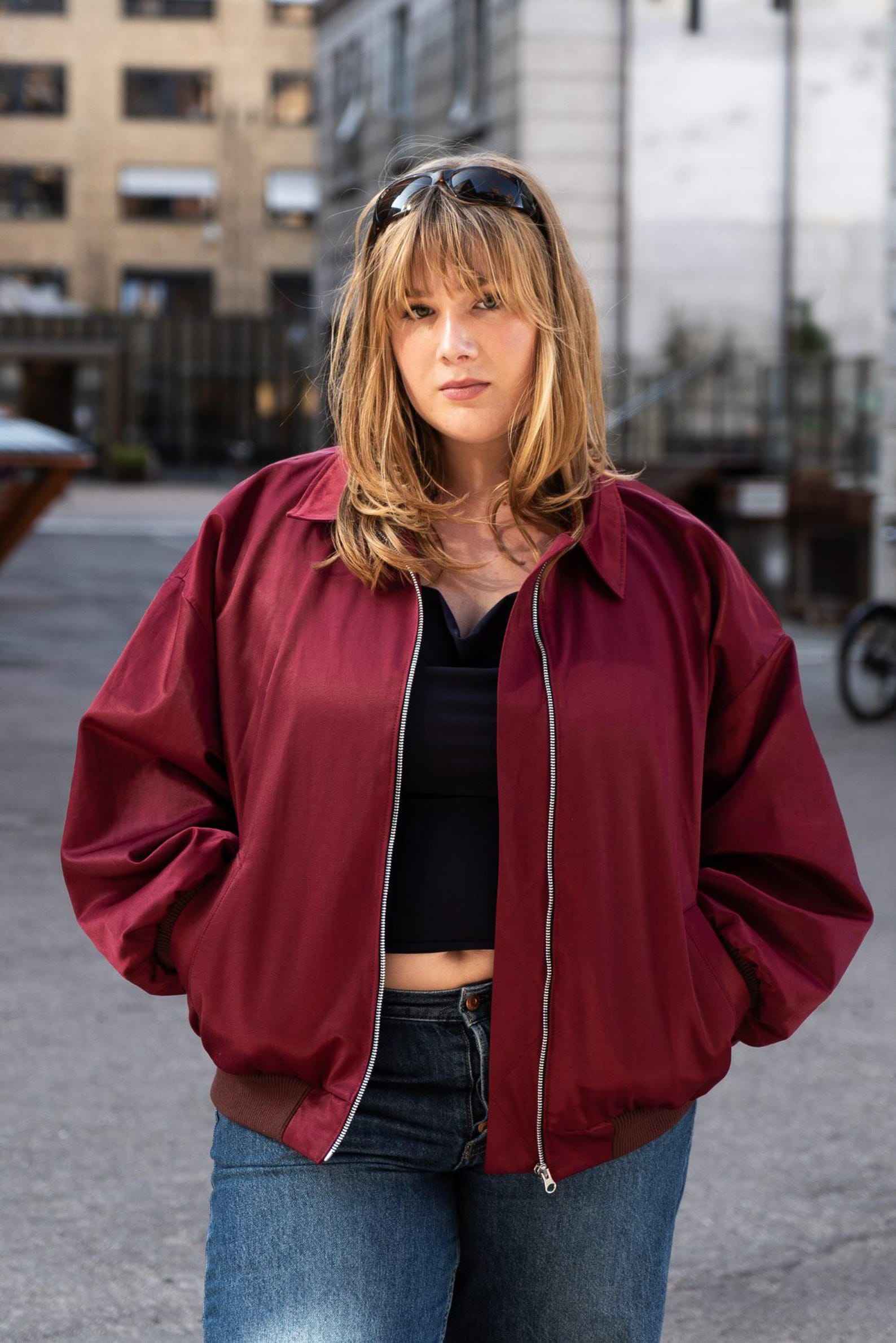 BOMBER Jacket PDF Sewing Pattern // US 0-22 // Eu Xxs-xxl // Instant ...