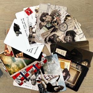 set di cartoline con buste