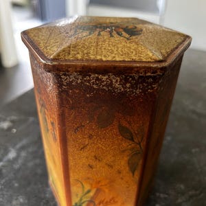 Lata vintage de brocante Meli