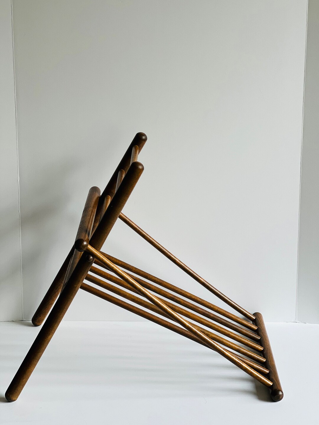 Vintage Wooden Folding Spindle Gout Foot Restmedical Etsy