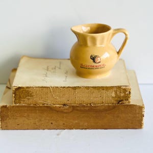 Vintage Glenmorangie Whiskey Pitcher Miniature Advertising Whiskey Water Jug Whiskey Memorabilia Promotional Bareware Collectible