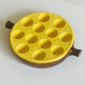 Vintage French Depose Escargot Serving Dish Oven to Tableware Snail Pot