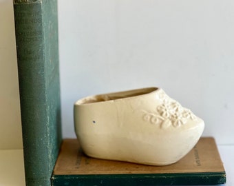 Ceramic Dutch Shoe Planter Succulent Pot Indoor Garden Shelf Decor