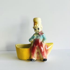 Vintage Shawnee Pottery Dutch Boy Planter