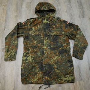 Chaqueta de camuflaje del ejército.