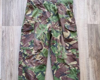 British DPM camouflage trousers