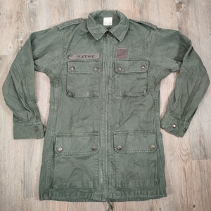 green army jacket.