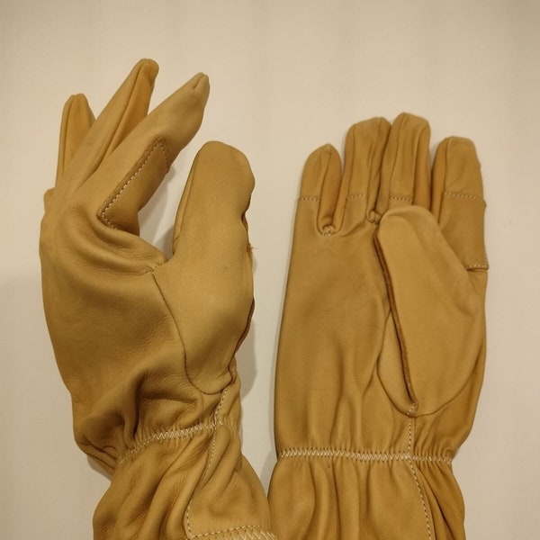 gants cuir, pilote Français