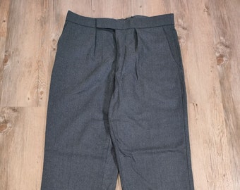 Pantalones vintage de la Real Fuerza Aérea RAF | Uniforme No1 Vestido Azul Gris | Ceremonia militar británica | Sastrería de estilo retro en el Reino Unido