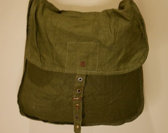 Military linen bag vintage