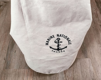 French National navy bag