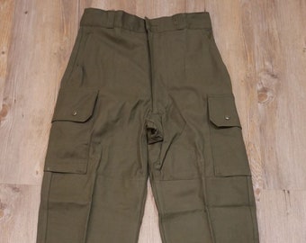 ［golam］60's M64 cargo pants 1960s French Army Cargo Pants, M64 Field Sateen Pants, Size