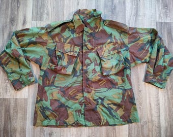 Chaqueta de camuflaje vintage DPM UK