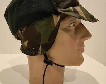 Berretto invernale British Army Woodland Camo con fodera in pile