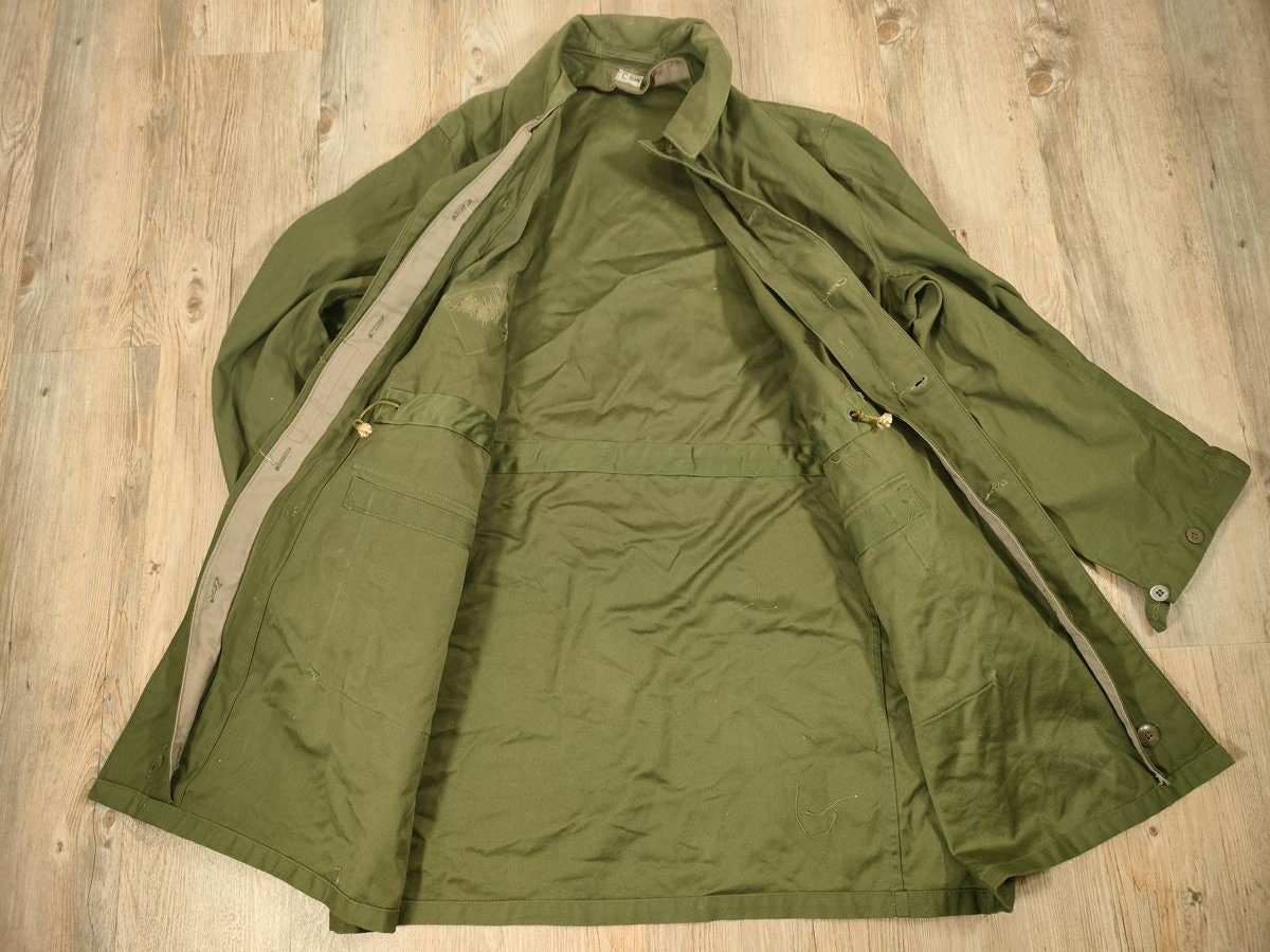 Vintage C50 Olive Green Swedish Jacket - Original Model With 