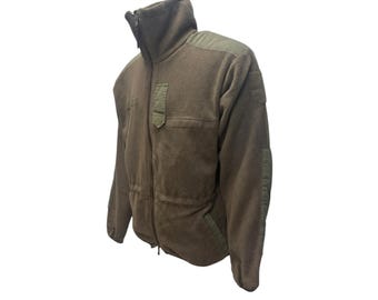 Austrian army fleece jacket with membrane