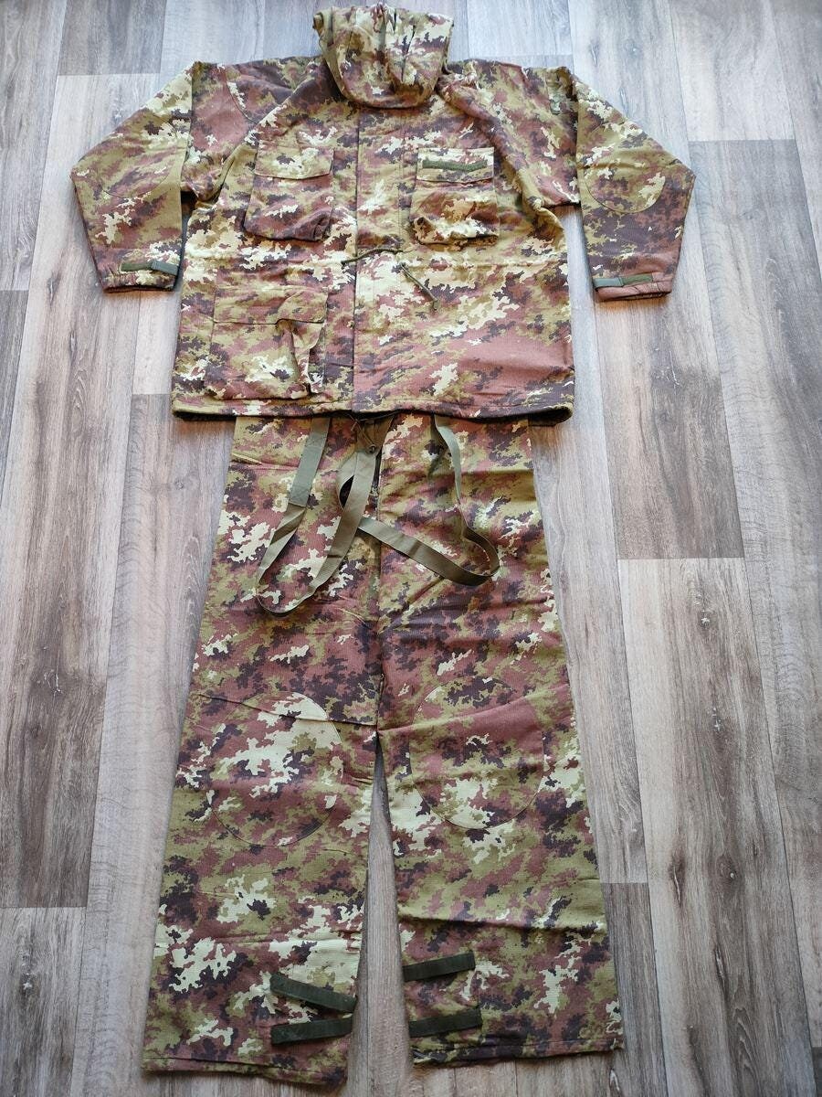 ドイツ軍 プレーンツリー迷彩 戦車兵戦闘服, レプリカ, 日本人