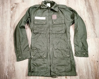 60s Vintage Military U.s.army Cotton Poplin Jungle Fatigue Field