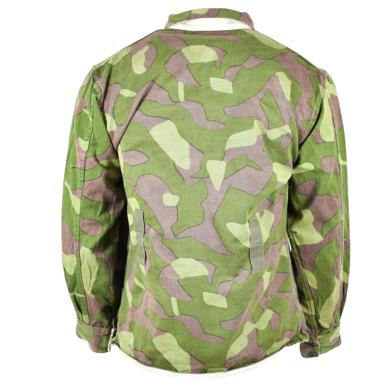 Original Finnish Army M62 Camouflage Reversible Uniform Snow
