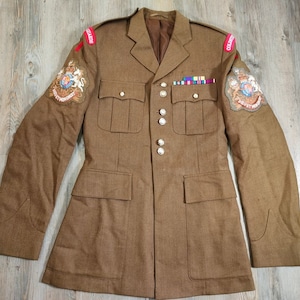 veste de parade de l'armée Anglaise