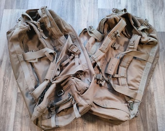 Austrian Military Backpack XXL Vintage Khaki - 120L Armed Transport Bag, Ultra Robust Bundesheer