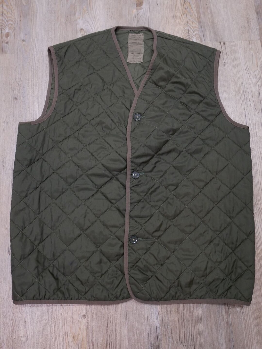 Sleeveless Quilted Jacket Etsy