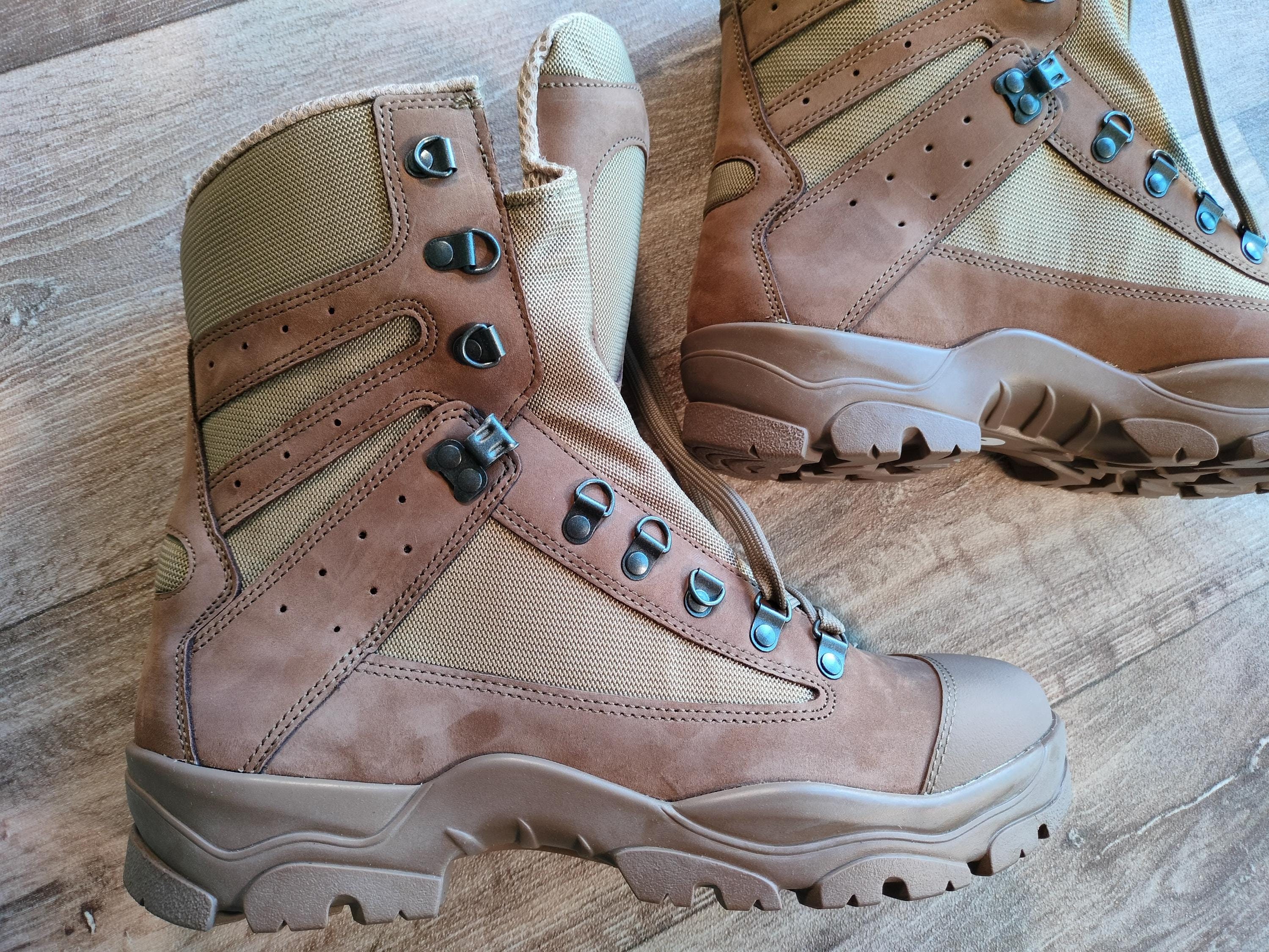 個人装備 French army side belt combat boots French army side belt