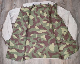 Original Finnish Army M62 Camouflage Reversible Uniform Snow