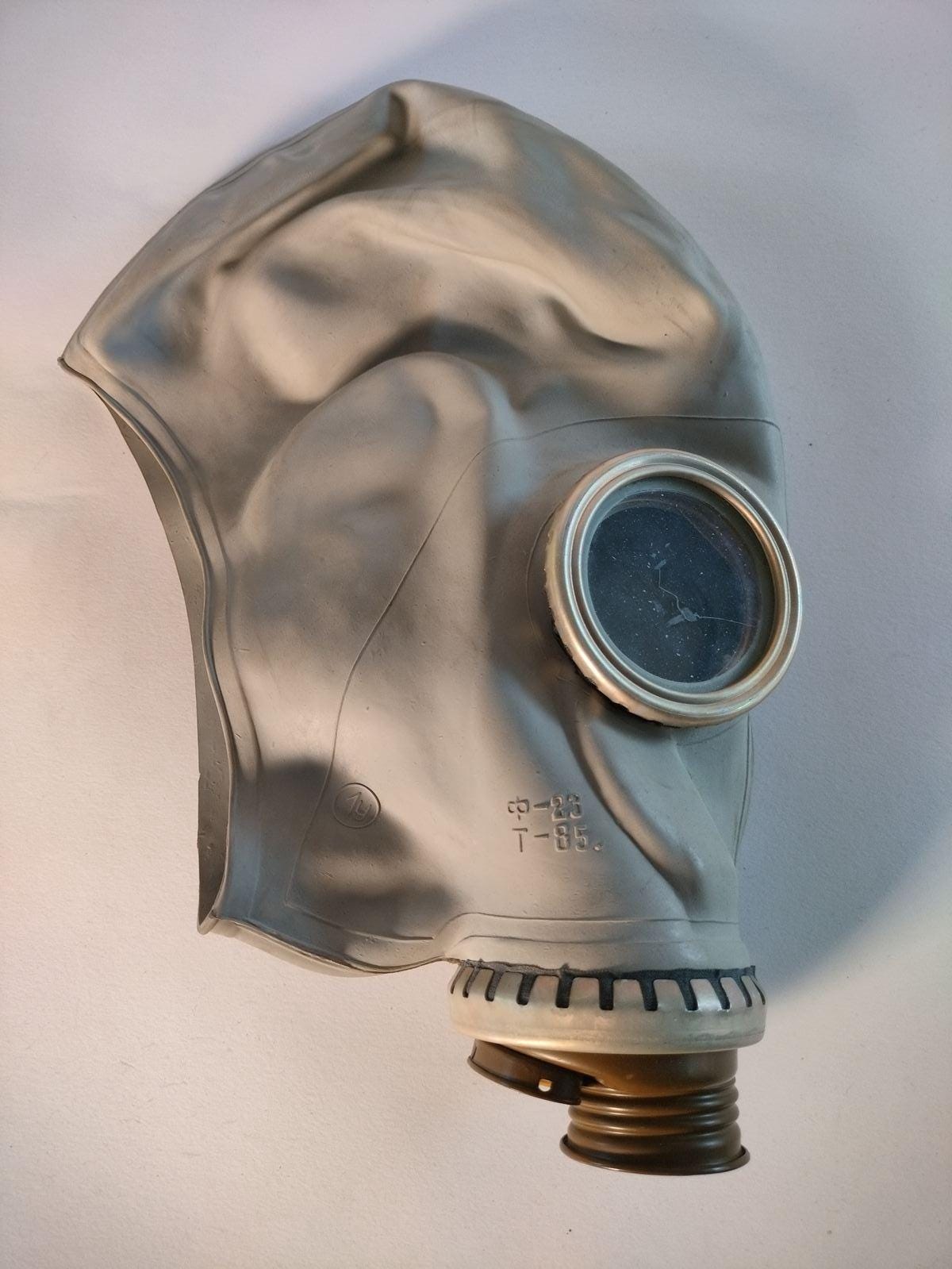 □希少□ ロシア軍 ソビエト GP5 ガスマスク グレー【サイズ 4