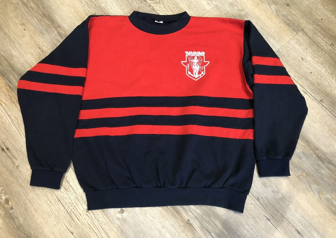 Original French army sweater pullover Jumper Chlorofibre V-neck wool main image 1