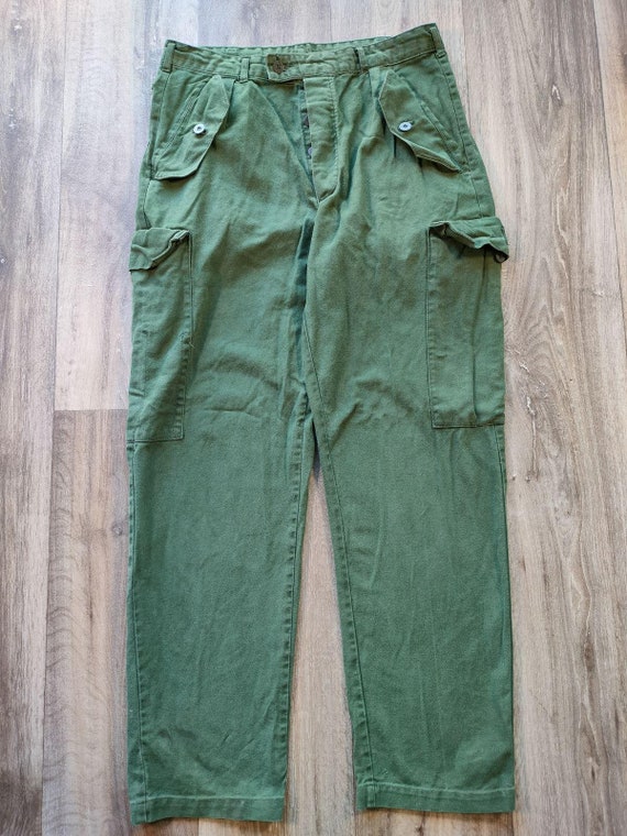Swedish Army Green Trousers - Etsy Denmark