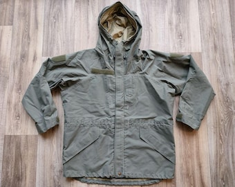 Austrian Bundesheer Gore-Tex Waterproof Breathable Vintage Army Military Parka