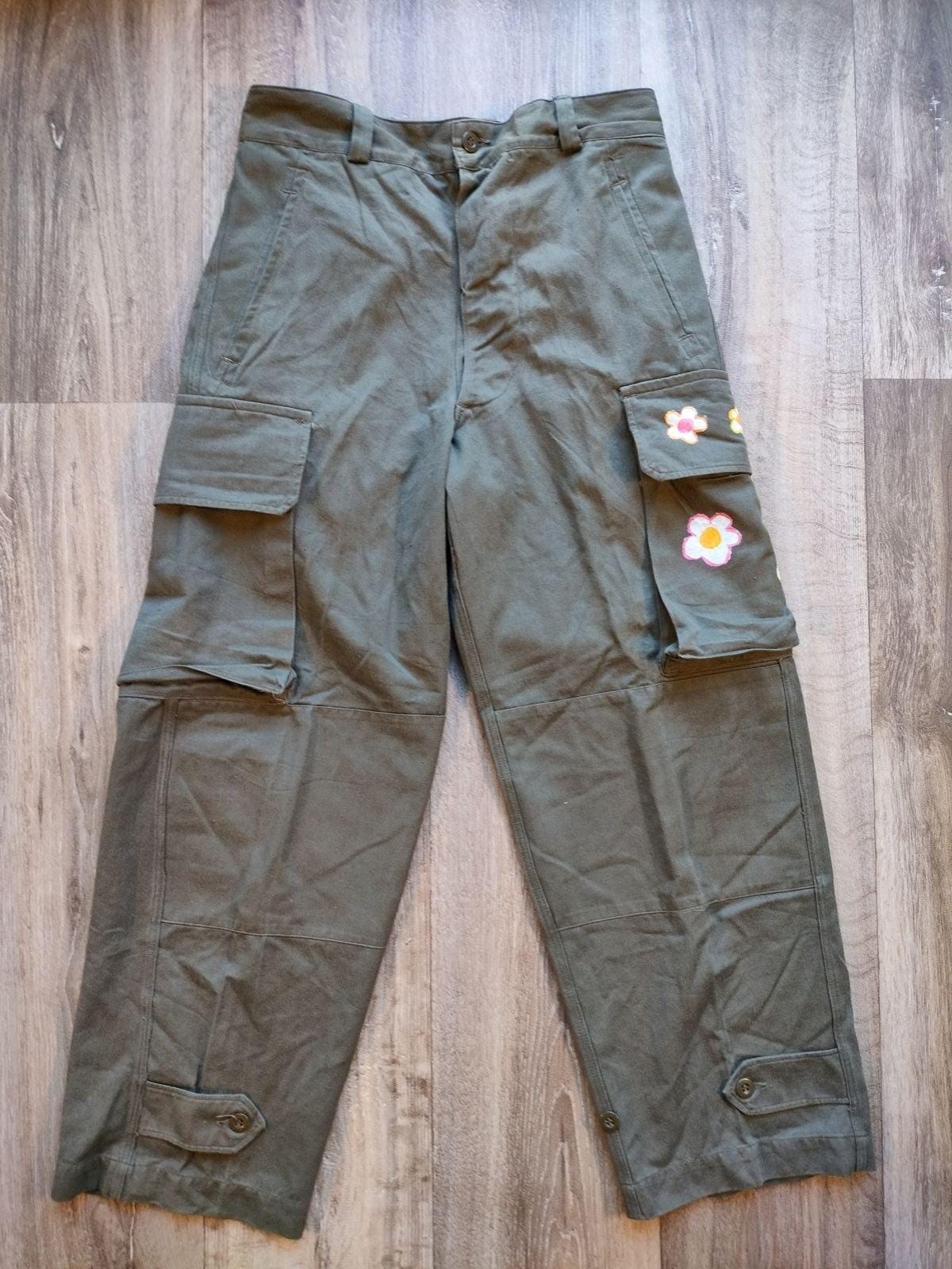 【美品】OLD FRENCH ARMY M47 TROUSERS SIZE 33 Original 1950s French Army M47 Trousers - Size 32 x 28.5 in