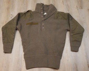 Austrian army wool alpine sweater