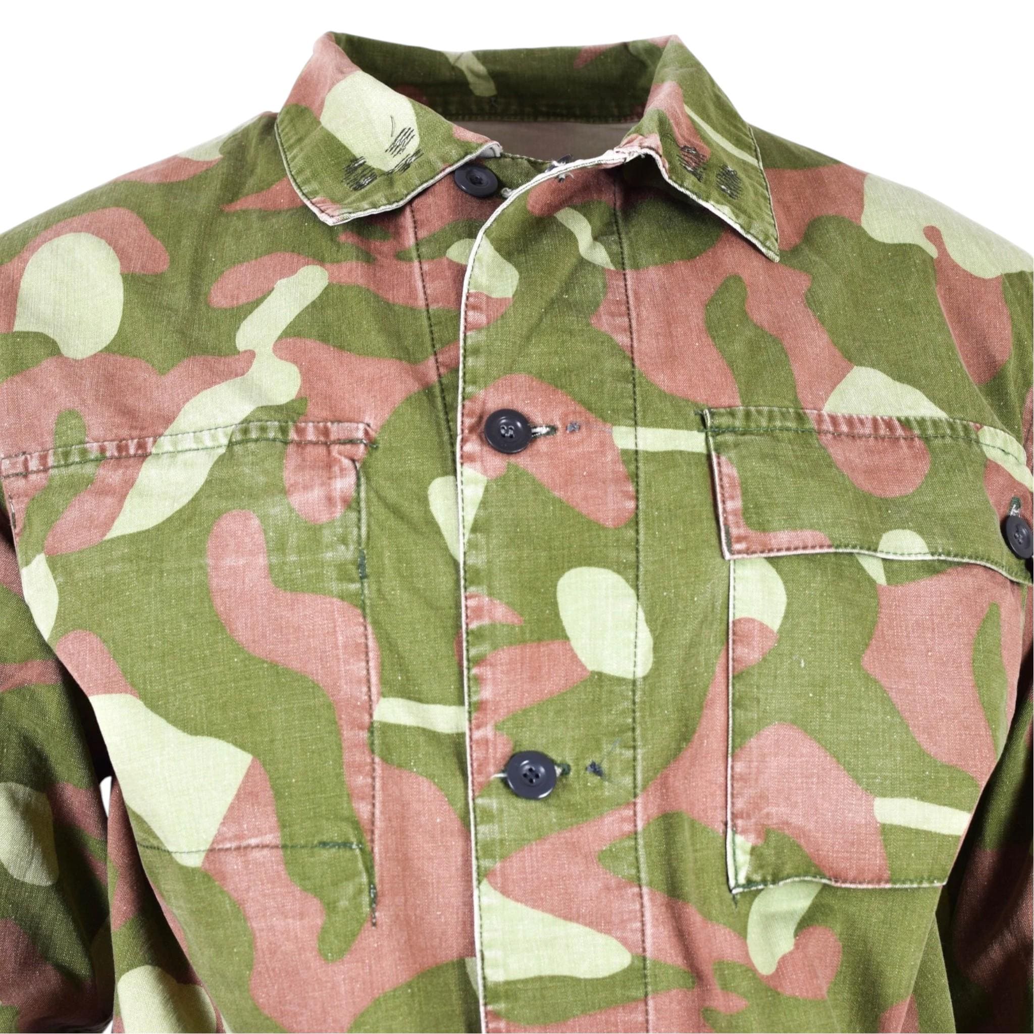 Original Finnish Army M62 Camouflage Reversible Uniform Snow