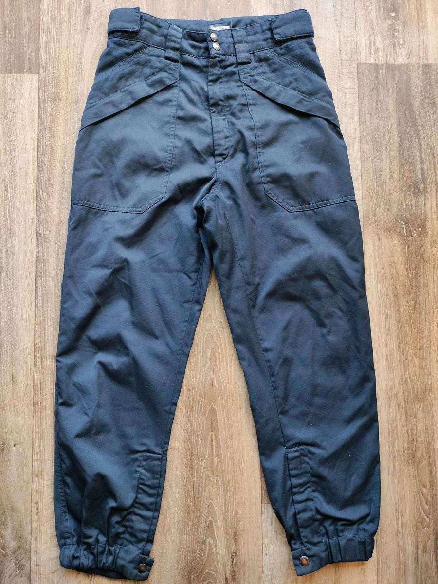 Marineblauwe militaire broek