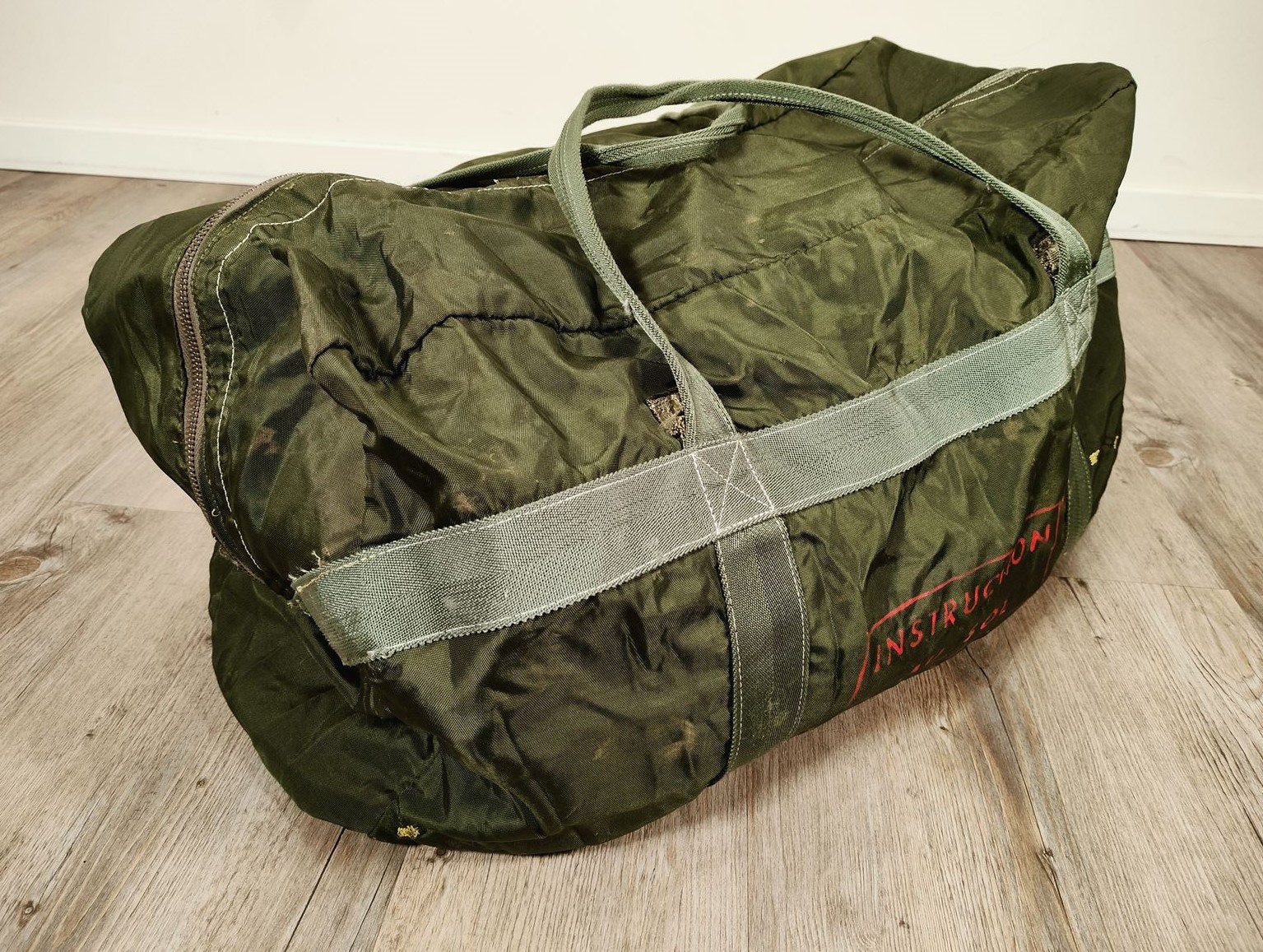 Deadstock French Army Paratrooper Bag - Etsy