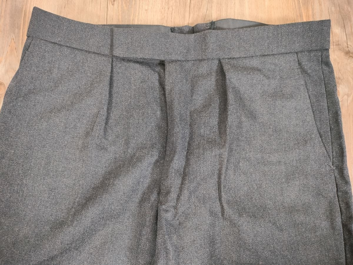 K*K様 70s  air force wool pants raf Vintage RAF Royal Air Force Trousers | No. 1 Dress Uniform Blue