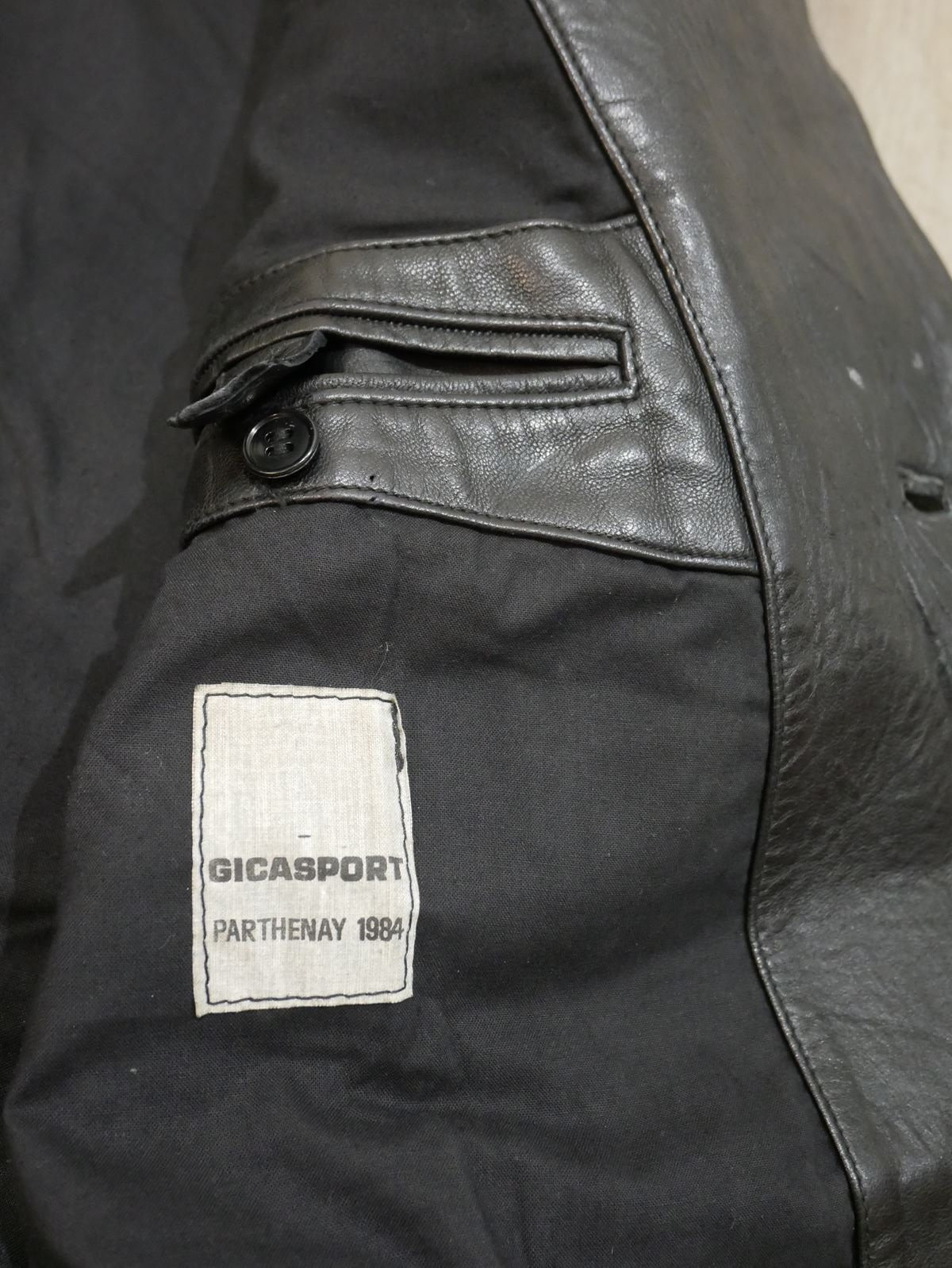 1950s French Army Leather Motorcycle Jacket - Etsy