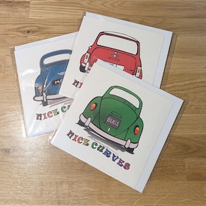 Nice Curves! Greeting Card (Single)