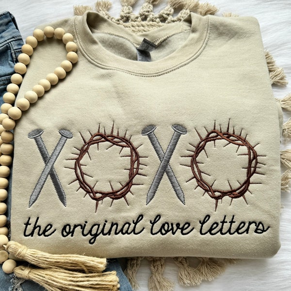 XOXO The Original Love Letters Sweater, XOXO Sweater, XOXO Faith Sweater, Christian Gift Sweater, Christian Valentine Sweatshirt