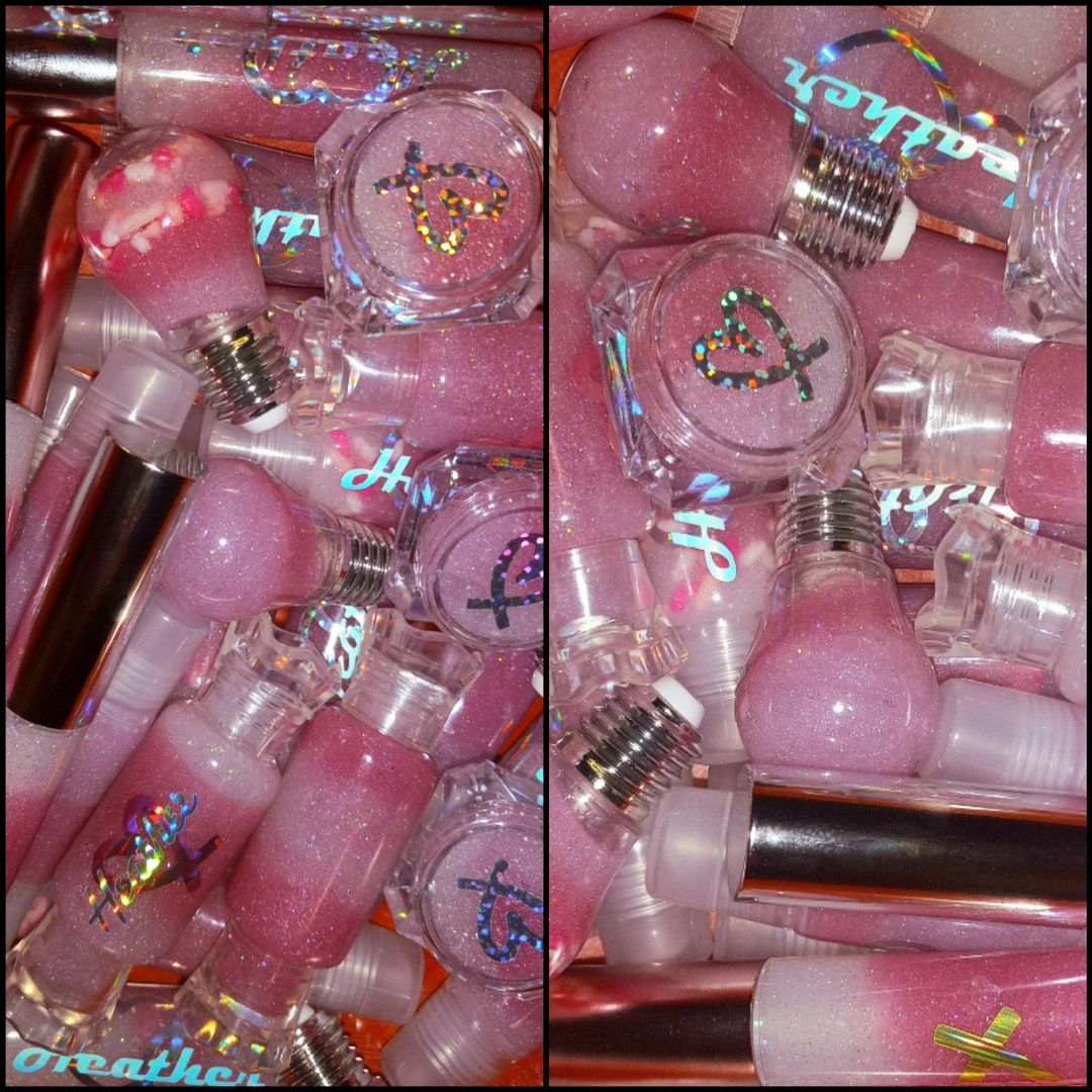 Cake Batter Flavored Lip Gloss Vegan Lip Gloss Cake Etsy