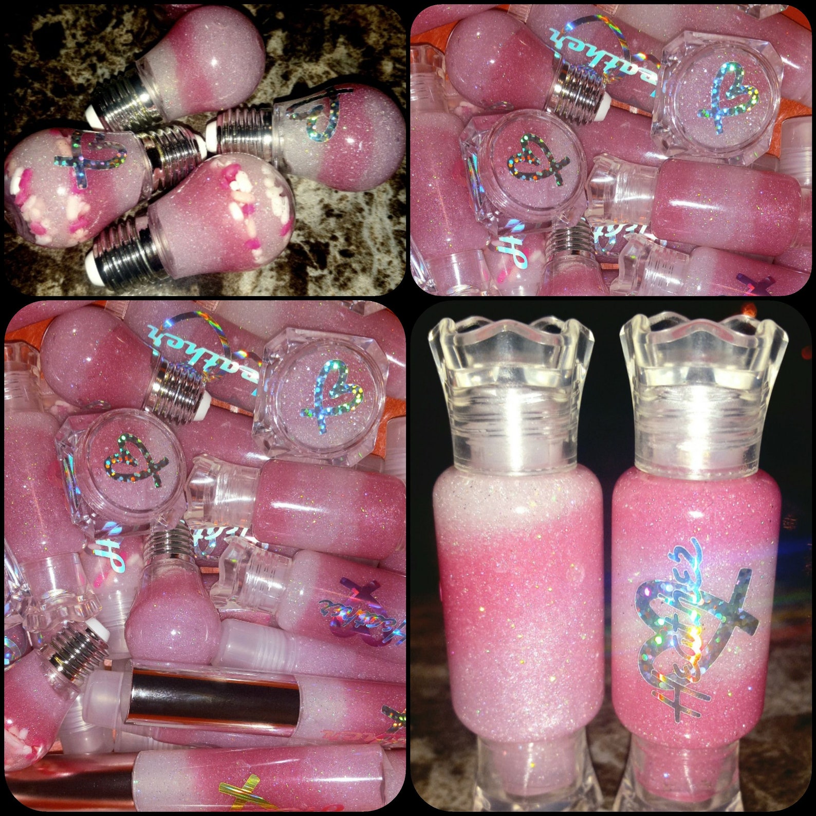 Cake Batter Flavored Lip Gloss Vegan Lip Gloss Cake Etsy