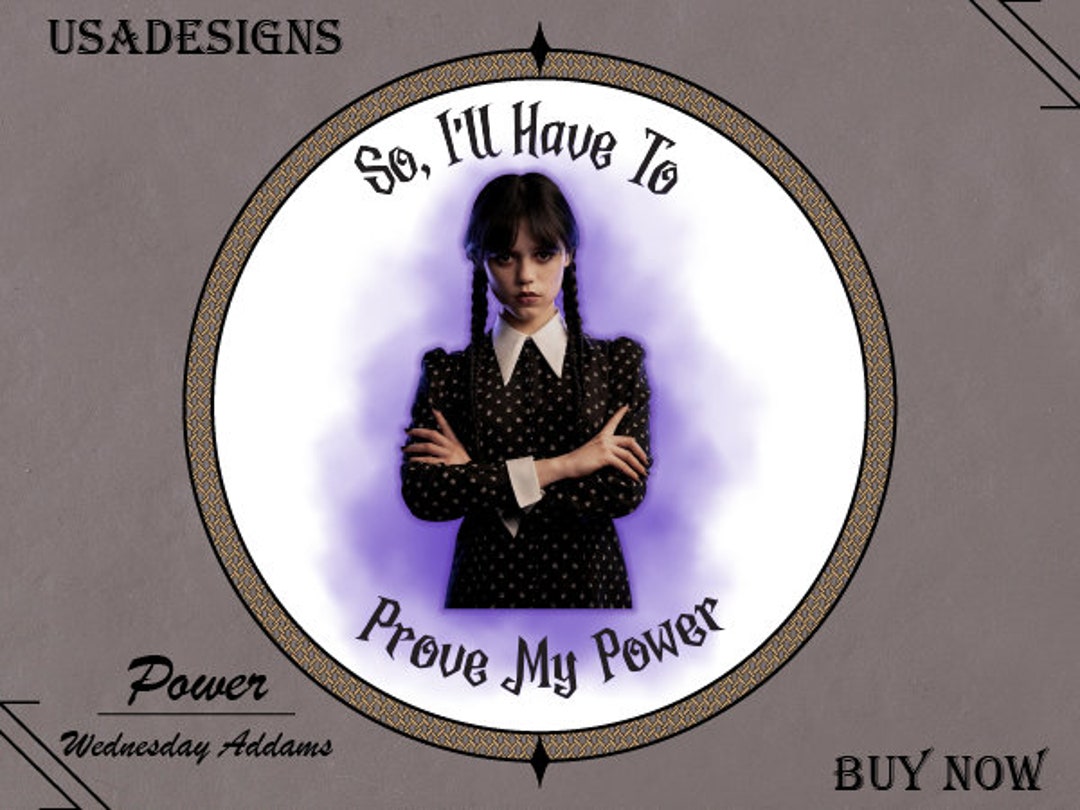 Wednesday Addams Ready For Print Svg Png Jpd Pdf Etsy Singapore